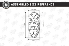 Paintable Easter Characters Laser Cut Bundle | Kids Easter Product Image 25