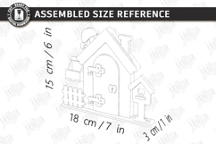 Tooth Fairy Doors Laser Cut Bundle|Kids Room Decor|Mini Door Product Image 11