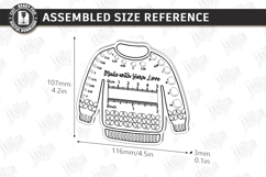 Knitting Needle Gauge Laser Cut | Knitting Accessories SVG Product Image 2