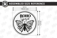 Bead Organizer Box Laser Cut|Storage Box|Boho|Butterfly SVG Product Image 2