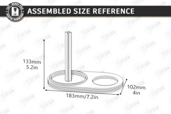 Wraps and Fries Tray Laser Cut | Food Tray | Serving Board Product Image 2