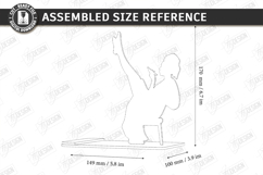 Phone Stand Laser Cut|Human Figures Silhouette |Phone Holder Product Image 2