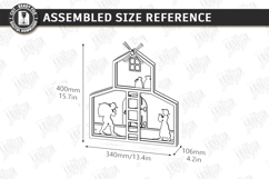 Modern Wall Shelves Laser Cut Bundle | Home Décor | Wall Art Product Image 8