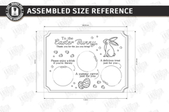 Easter Bunny Treat Tray Laser Cut Bundle | Carrot and Milk Product Image 18