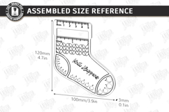 Knitting Needle Gauge Laser Cut Set | Knitting Accessories Product Image 13