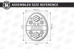 Paintable Easter Characters Laser Cut | Kids Easter DIY |CNC Product Image 2