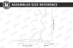 Phone Stand Laser Cut|Human Figures Silhouette |Phone Holder Product Image 2