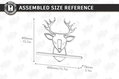 Modern Wall Shelf Laser Cut | Home Décor | Functional Art Product Image 2