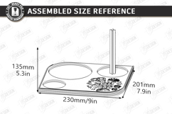 Wraps and Fries Tray Laser Bundle | Food Tray |Serving Board Product Image 11
