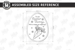 Easter Bunny Treat Tray Laser Cut Bundle | Carrot and Milk Product Image 21