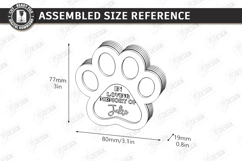 Personalized Pet Memorial Keepsake Box Laser Cut | Home Pets Product Image 2