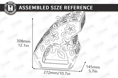 Fairy House Laser Cut| Garden Lantern |Hanging Candle Holder Product Image 3