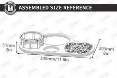 Wraps and Fries Tray Laser Bundle | Food Tray |Serving Board Product Image 12