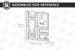 Modern Wall Shelf Laser Cut | Home Décor | Functional Art Product Image 2