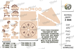 Kids Racing game Laser Cut. Kids game SVG Product Image 3