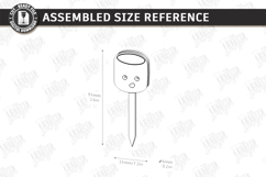 S'mores Topper Laser Cut | Marshmallow Party | Camping Theme Product Image 2