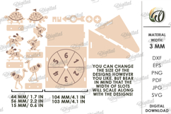 Kids Racing game Laser Cut. Kids game SVG Product Image 3