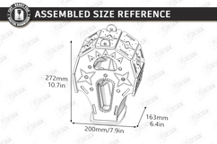 Fairy Houses Laser Cut Bundle|Garden|Hanging Candle Holders Product Image 8