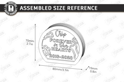 Personalized Pet Memorial Keepsake Box Laser Cut | Home Pets Product Image 3