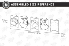 Valentine's Day Garlands Laser Cut Bundle | Romantic Banner Product Image 8