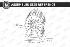 Fairy House Laser Cut| Garden Lantern |Hanging Candle Holder Product Image 2