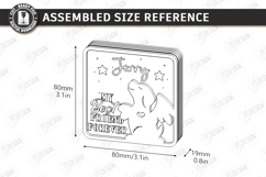 Personalized Pet Memorial Keepsake Box Laser Cut | Home Pets Product Image 2