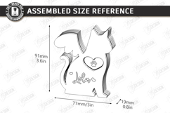 Personalized Pet Memorial Keepsake Boxes Laser Cut Bundle Product Image 16