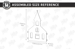 Christmas Village Laser Cut Bundle|Christmas Tree Skirt SVG Product Image 15