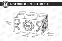 Cleaning Caddy Organizers Laser Cut Bundle | Storage Boxes Product Image 15