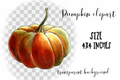 Pumpkin clipart | PNG for sublmation Product Image 2