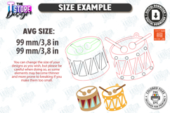 Vintage Christmas Ornament Laser Cut|Retro Christmas|Holiday Product Image 2