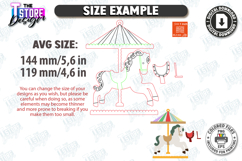 Vintage Christmas Ornament Laser Cut|Retro Christmas|Holiday Product Image 2