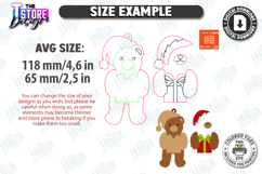 Vintage Christmas Ornament Laser Cut|Retro Christmas|Holiday Product Image 2