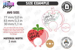 Valentine’s Day Lollipop Holders Laser Cut Bundle|Gift Idea Product Image 2