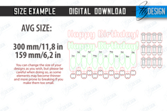 Class Birthdays Calendar Laser Cut Bundle,Kids Birthdays SVG Product Image 2