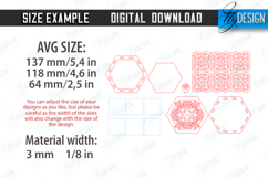 3D Christmas Gift Boxes Laser Cut Bundle, Candy Holder SVG Product Image 3