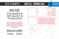 3D Christmas Gift Boxes Laser Cut Bundle, Candy Holder SVG Product Image 4