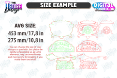 Halloween Wall Hanger Decorations Laser Cut, Welcome Sign Product Image 2