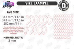 Pinecone Lamp Laser Cut Bundle|Modern Pendant Light|Home SVG Product Image 21