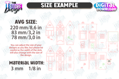 Bavarian Tea House Laser Cut | Tea Bag Dispenser | Tea Box Product Image 3