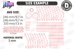 Pinecone Lamp Laser Cut Bundle|Modern Pendant Light|Home SVG Product Image 17