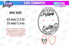 Easter Stud Earrings Laser Cut | Accessories | Happy Easter Product Image 2