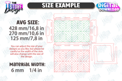 Folding Tray Table Laser Cut Bundle, Breakfast Serving Table Product Image 2