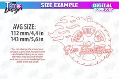 Car Charms Laser Cut Design. Life is too short Laser Cut SVG Product Image 2