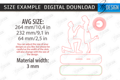 Napkin Holders Laser Cut Bundle|Adornment Dining Table SVG Product Image 2