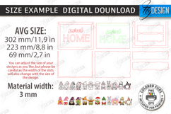 Interchangeable Home Wall Signs Laser Cut Bundle|Door Signs Product Image 8