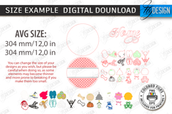 Interchangeable Home Wall Signs Laser Cut Bundle|Door Signs Product Image 10