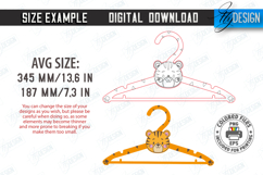 Animal Hangers Laser Cut Bundle | Children&#039;s Clothes Hangers Product Image 2