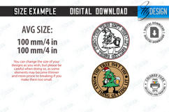 Christmas Sarcastic Coaster Laser Cut|Drink Coaster SVG|Xmas Product Image 2