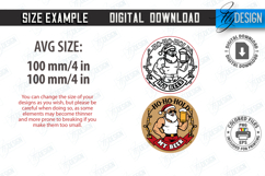 Christmas Sarcastic Coasters with Stand Laser Cut Bundle|CNC Product Image 15